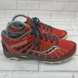 Saucony Kinvara TR2 Trail Hiking Running Women's size 6 Runner Shoes neon Orange